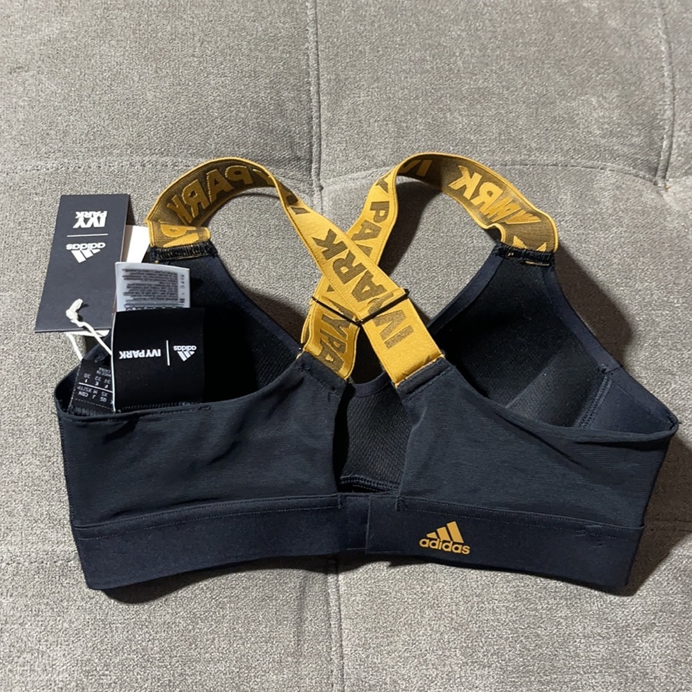 π₯°π₯°Adidas IVY PARK Cut Out Medium Support Braπ₯°π₯° - Picture 5 of 7